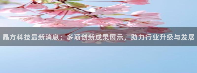 晶方科技最新消息：多项创新成果展示，助力行业升级与发展