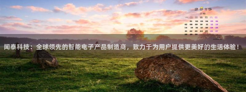 闻泰科技：全球领先的智能电子产品制造商，致力于为用户提供更美好的生活体验！