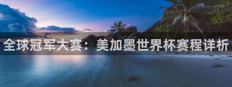 全球冠军大赛：美加墨世界杯赛程详析